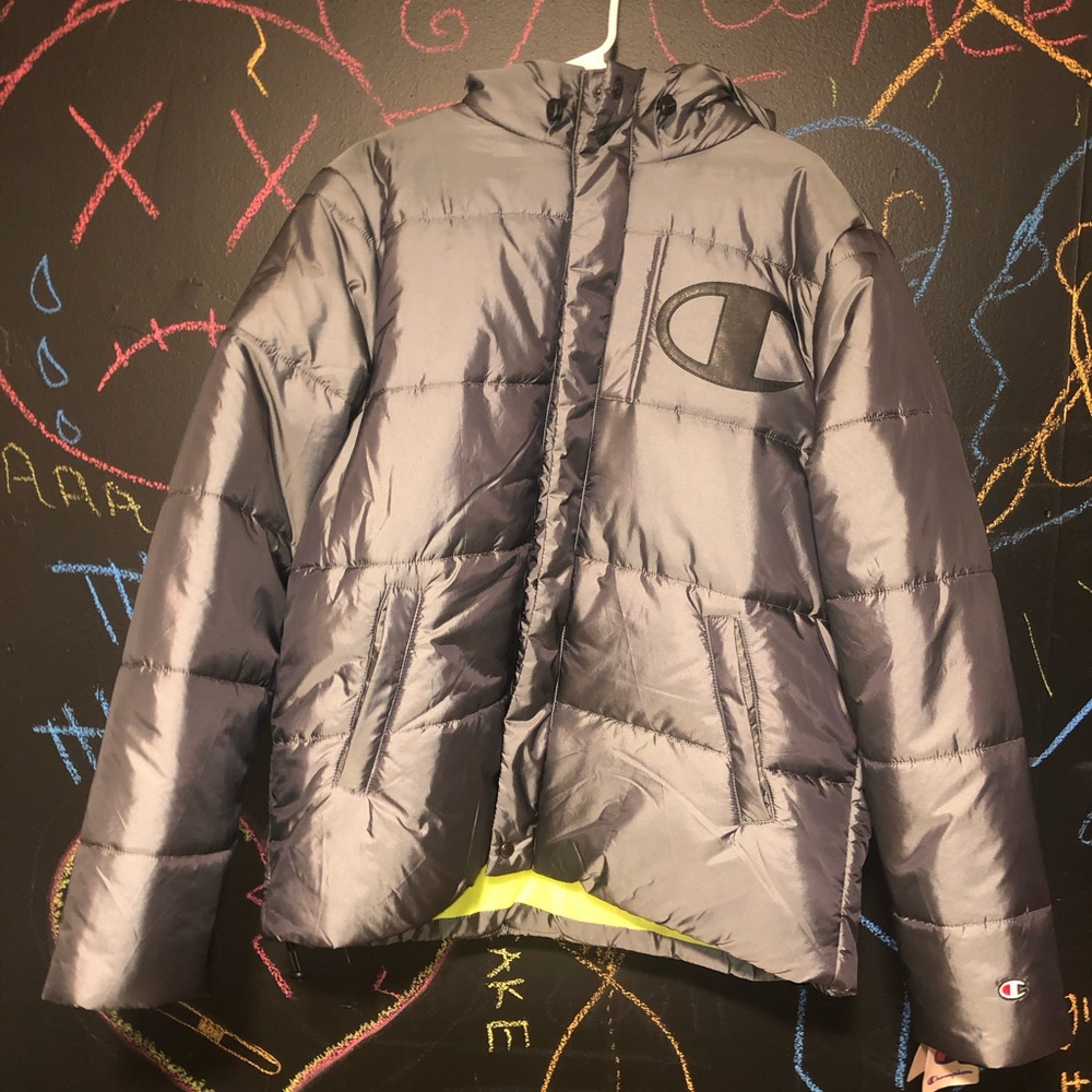 Champion puffed jacket